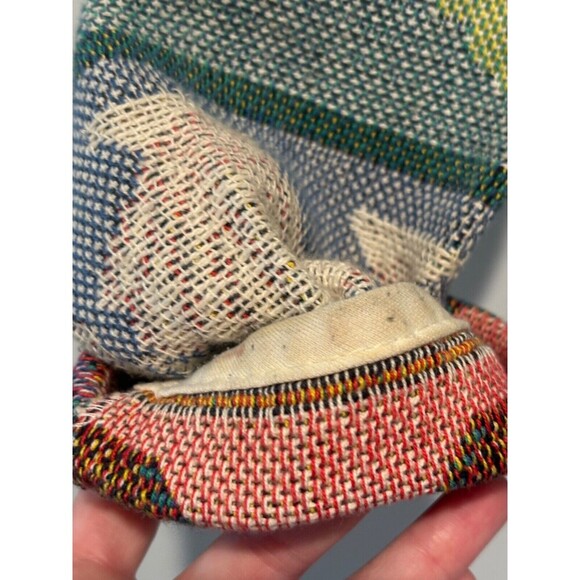 VTG Claire Murray Silverado Floral Tapestry Blanket Jacket Adult Large USA - Picture 8 of 8